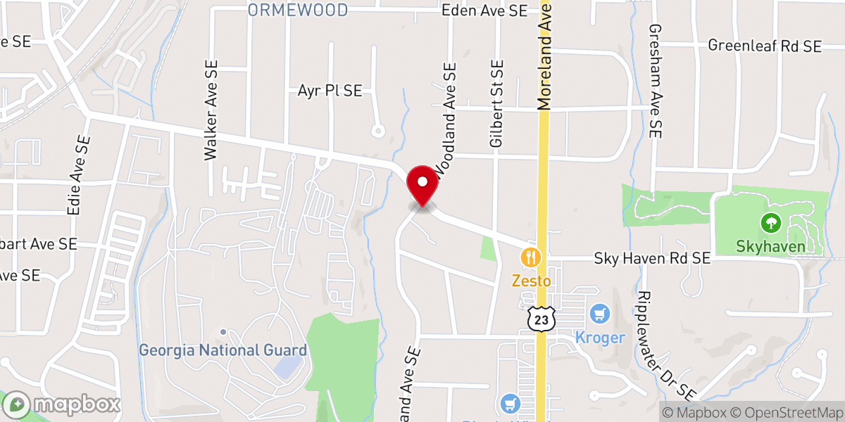 Map showing location of Uwon Ministries Inc