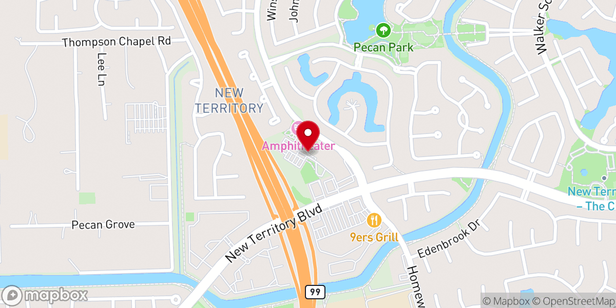 Map showing location of Parkway United Methodist Church