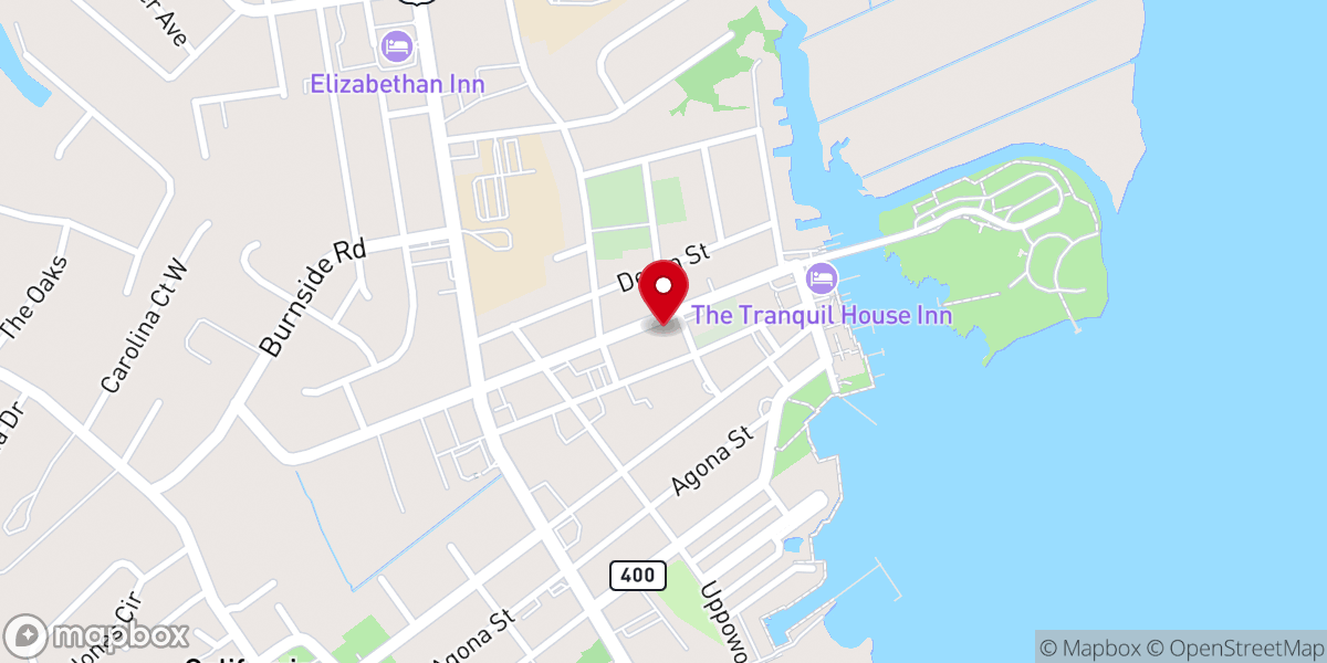 Map showing location of Mt Olivet United Methodist Church