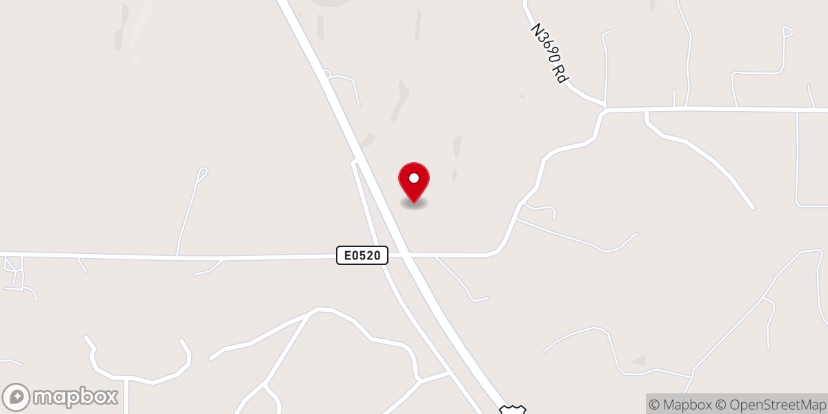 Map showing location of Refuge Apostolic Church