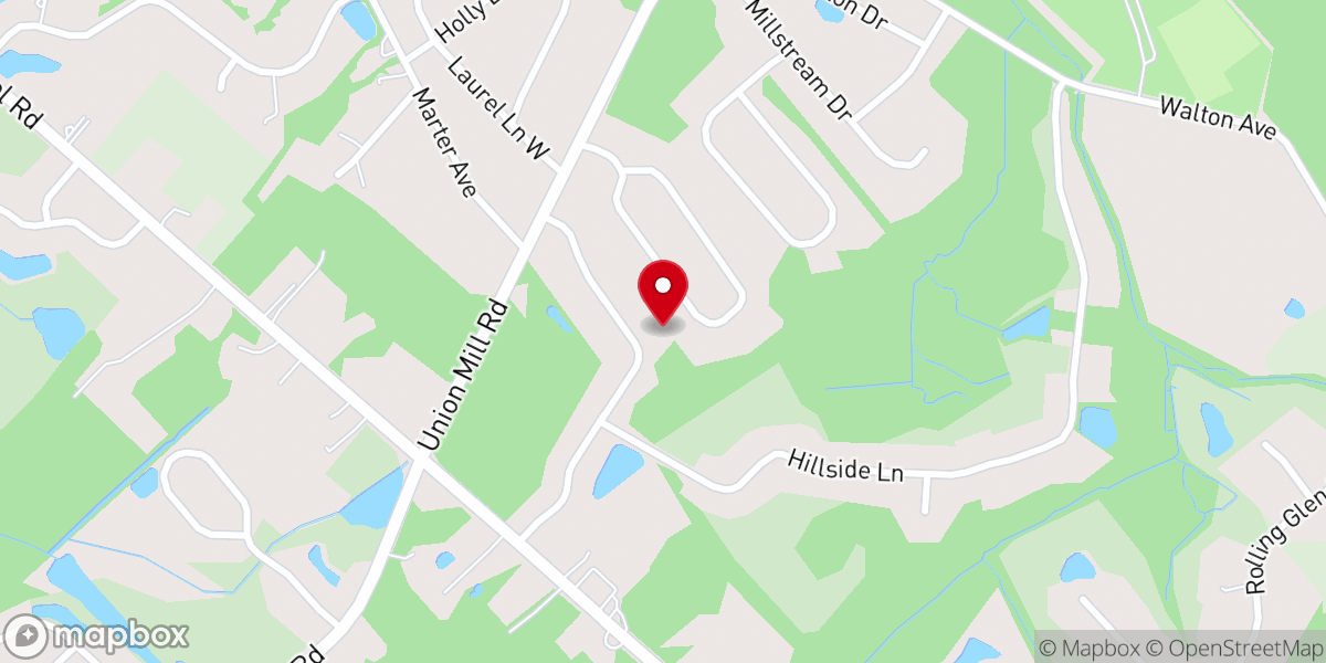 Map showing location of Calvary Fellowship of Camden