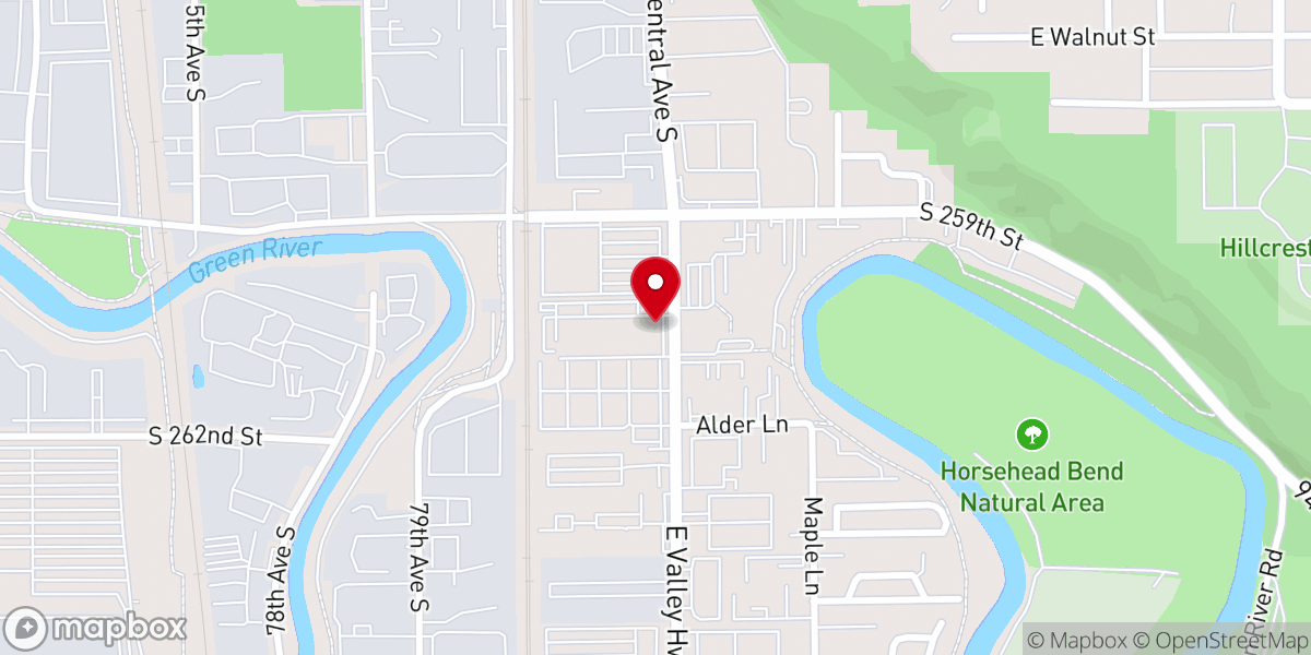 Map showing location of Worthy Life Church