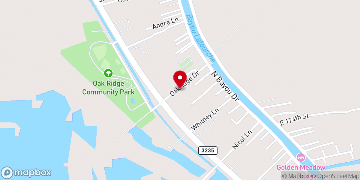 Map showing location of Christian Life Center