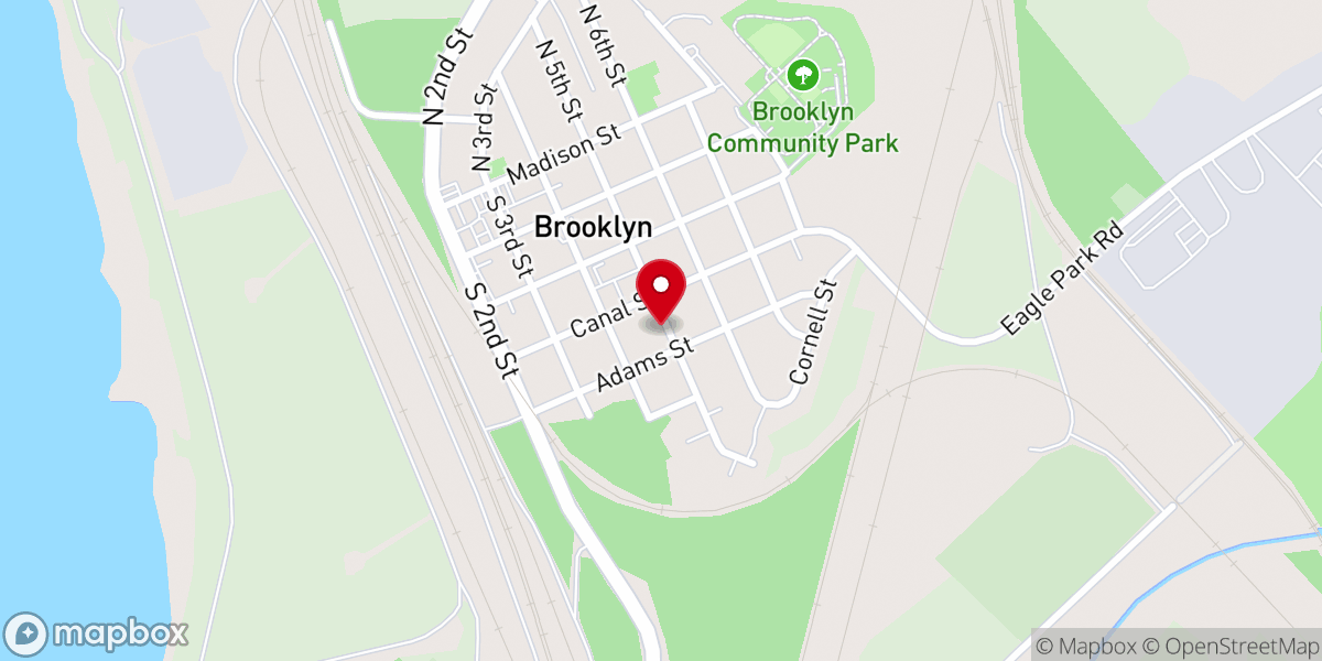 Map showing location of Church of God in Christ Jesus All Nation