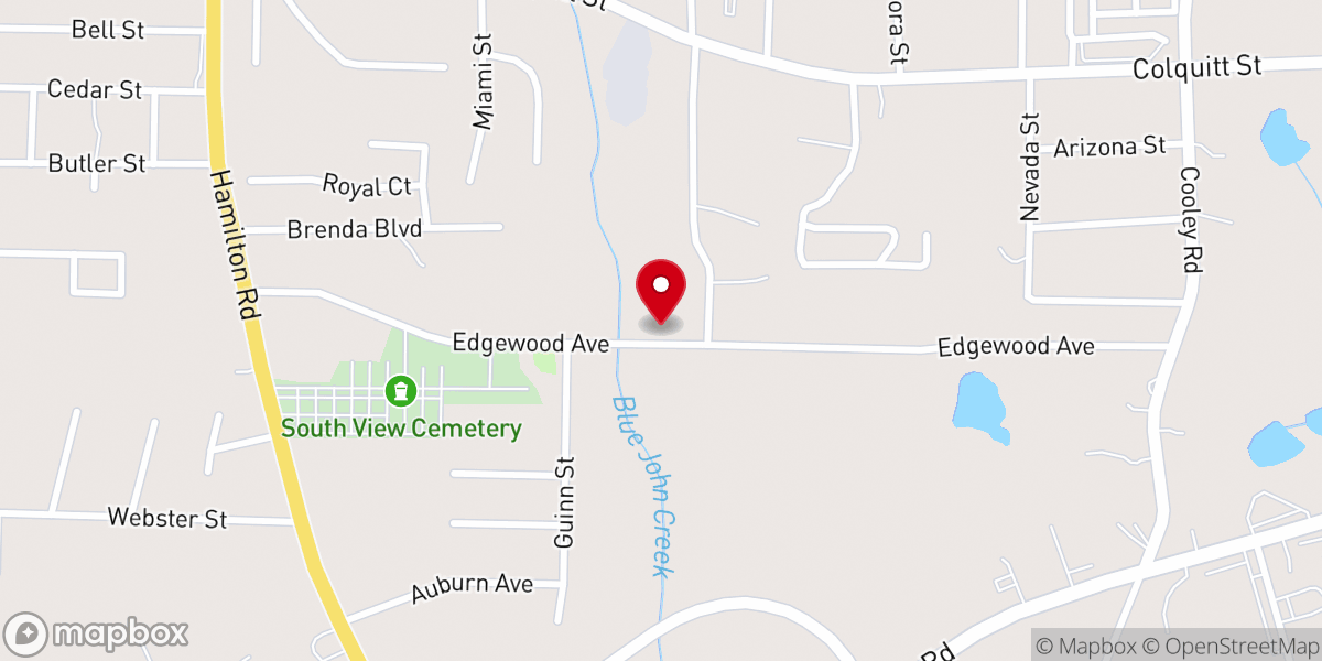 Map showing location of Come This Far by Faith House of Prayer Inc