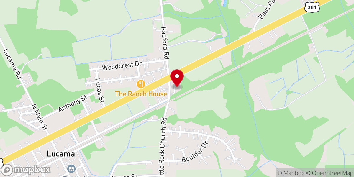 Map showing location of Western Union