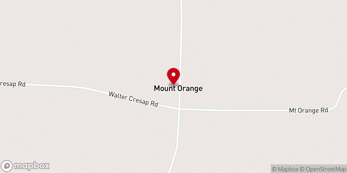 Map showing location of Mt Pilgrim CME Church