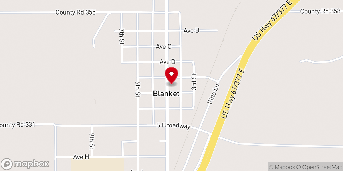 Map showing location of Methodist Family Life Center