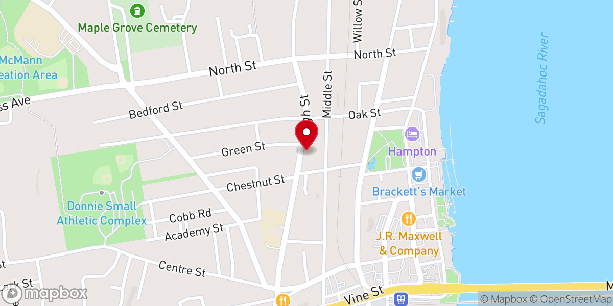 Map showing location of Bath Seventh-day Adventist Church