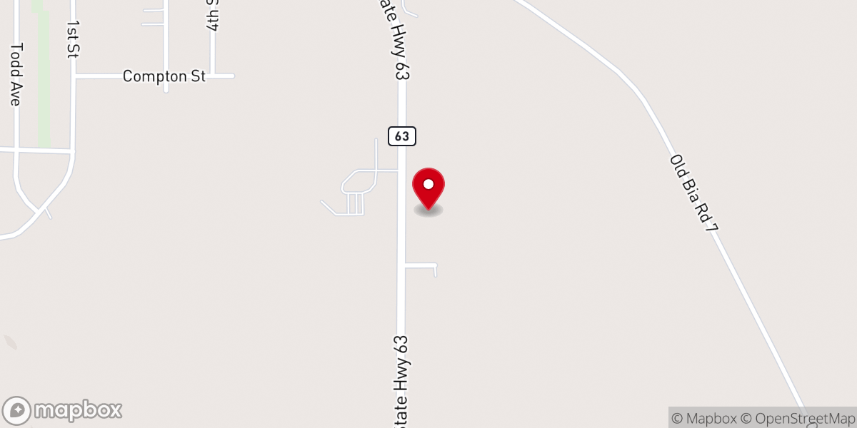Map showing location of The Potter’s House of Parmelee