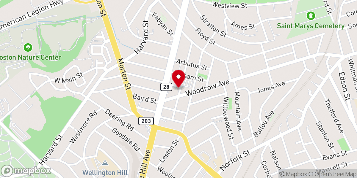 Map showing location of The Way of the Cross Holy Church