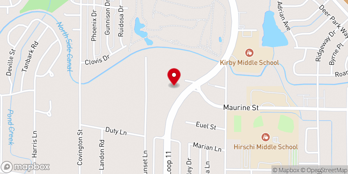 Map showing location of Legacy Church of God