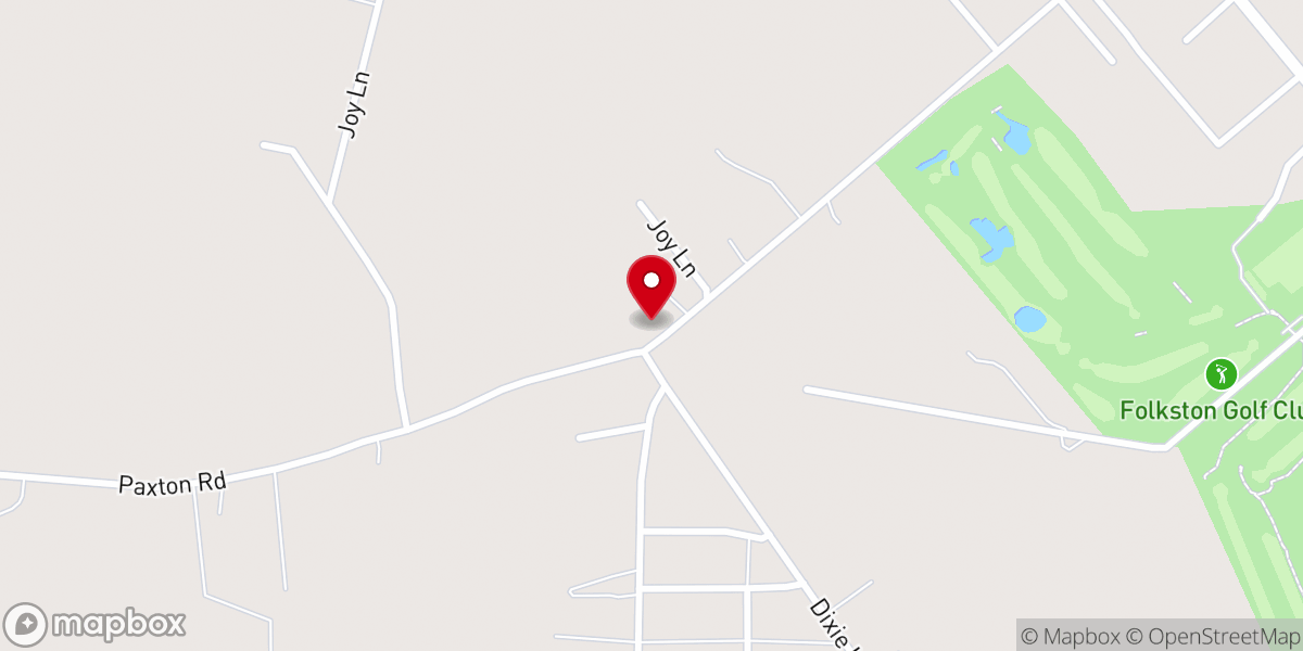 Map showing location of Bethlehem Holiness Church