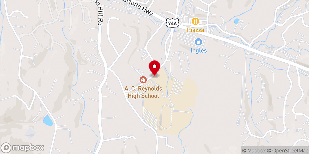 Map showing location of ReachLife Church