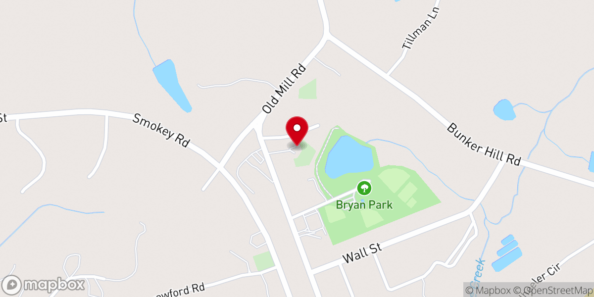 Map showing location of Genesis Church