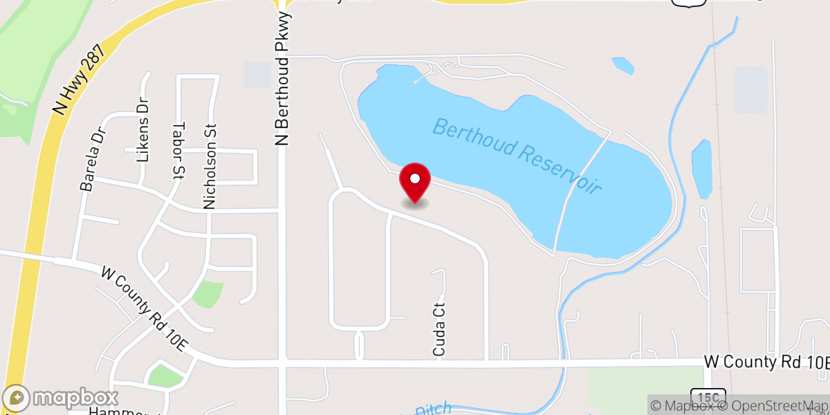 Map showing location of Women's Retreat Awakening