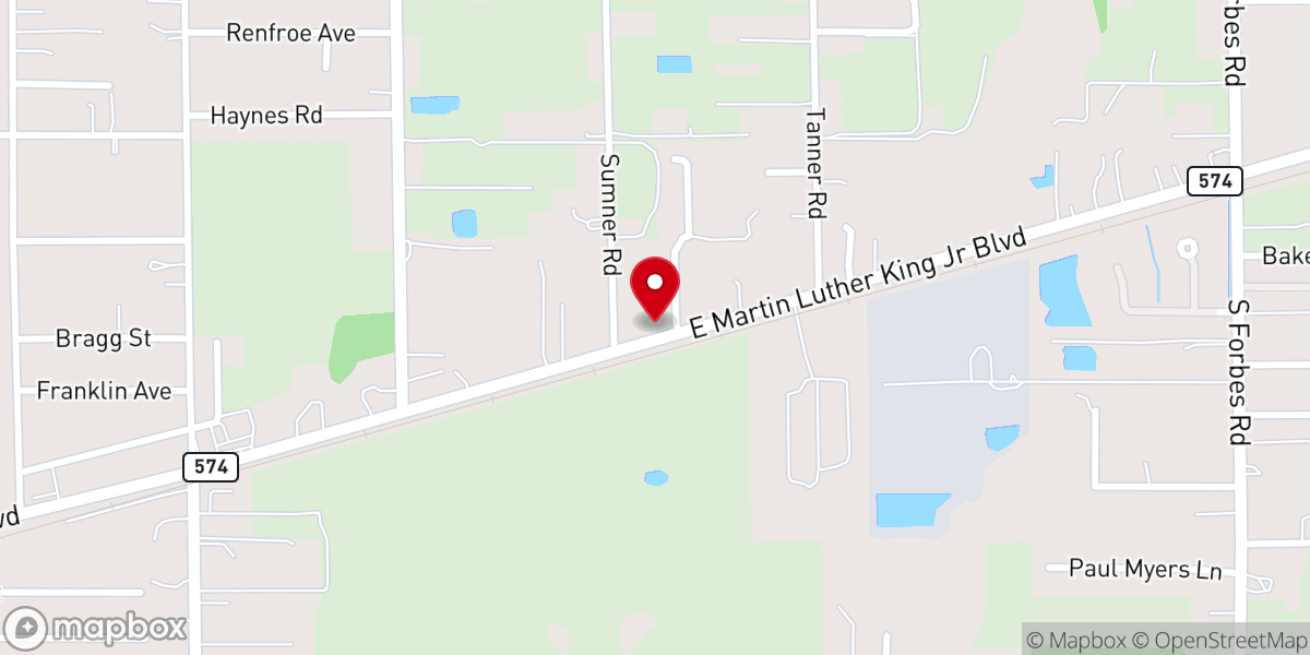 Map showing location of Evangelists For Jesus Tabernacle, Inc.