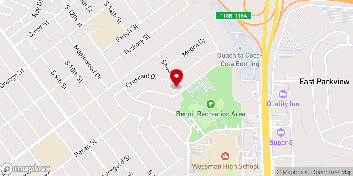 Map showing location of Church of the Living God