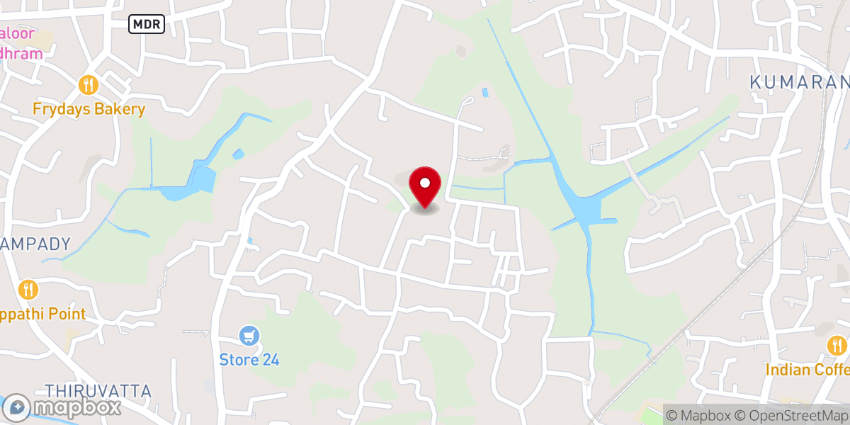 Map showing location of IPC Church