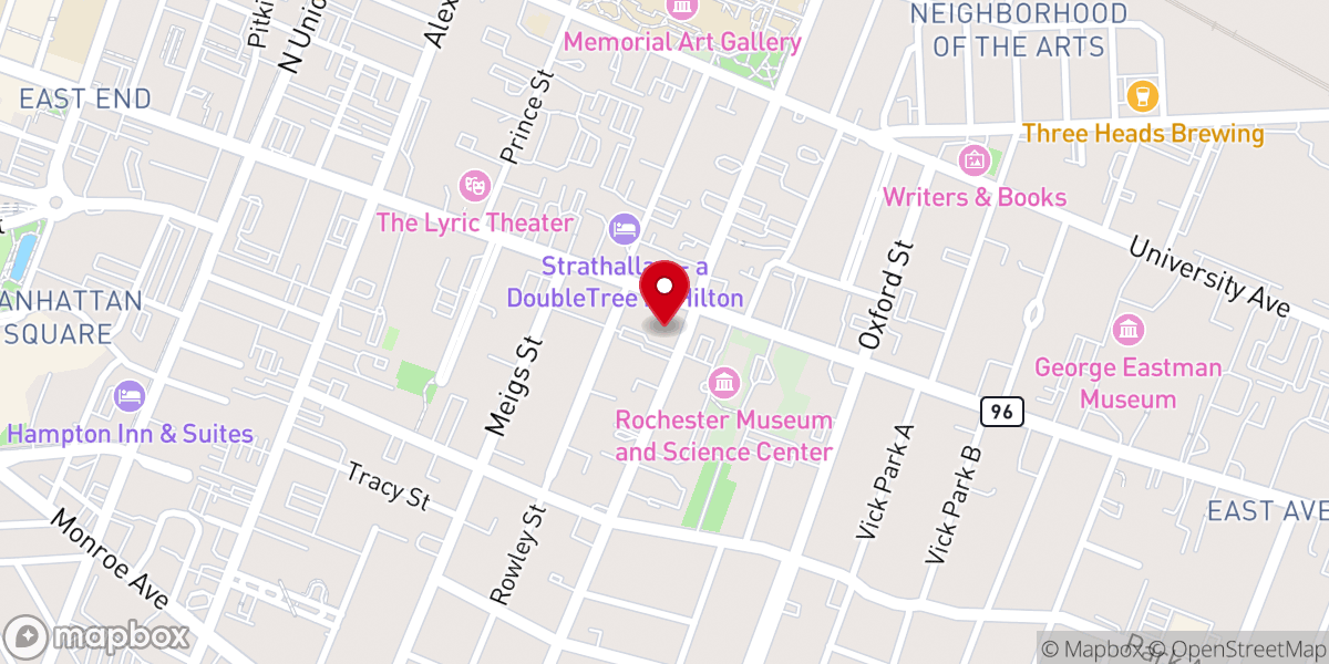Map showing location of Running for Your Life Ministries