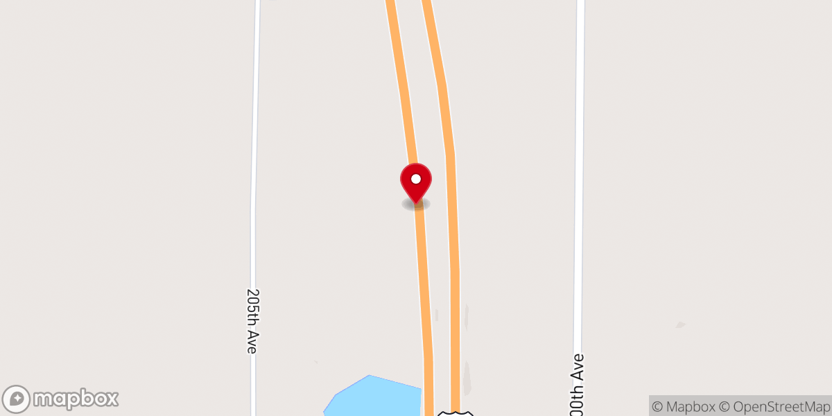 Map showing location of Victory Tabernacle