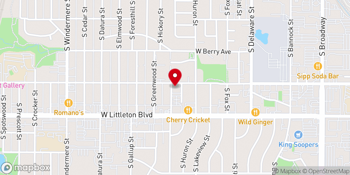 Map showing location of Our Lady of Mt. Carmel