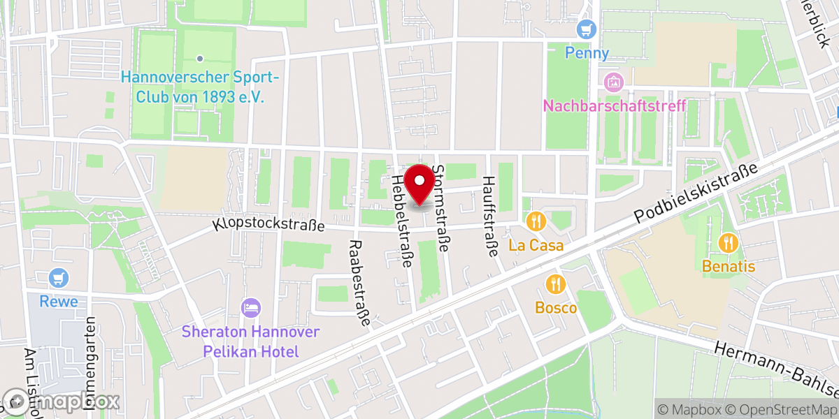 Map showing location of Gethsemanekirche