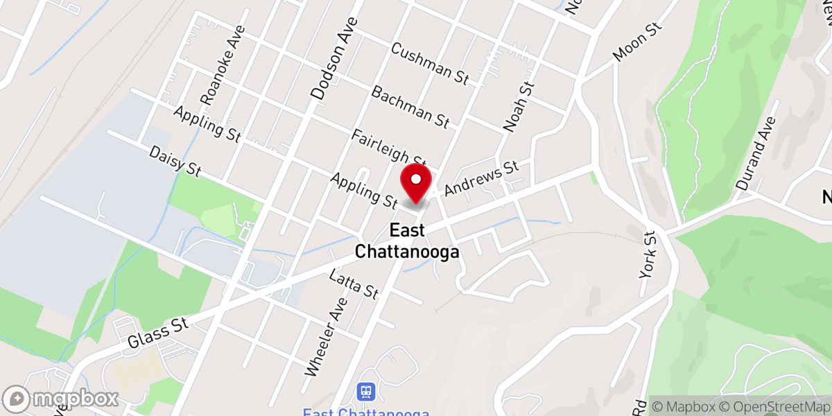 Map showing location of Greater Love in Christ Ministries