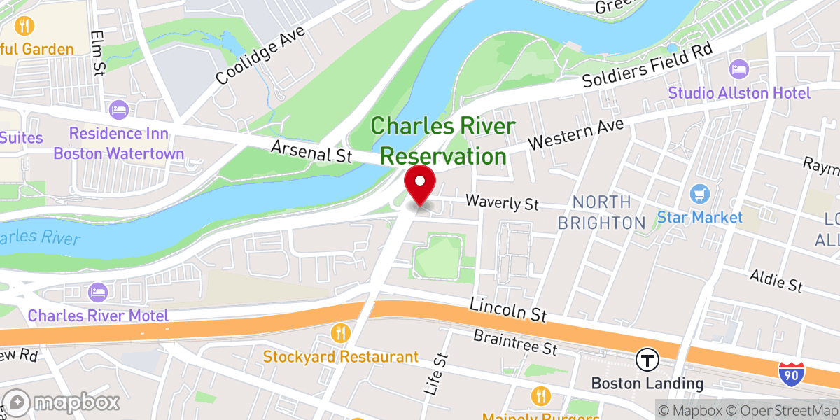 Map showing location of Proclamation House