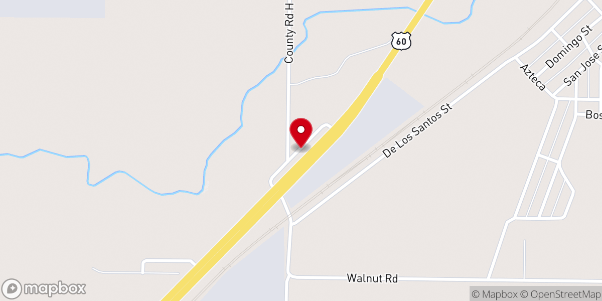 Map showing location of Camp Chapel Historical Marker
