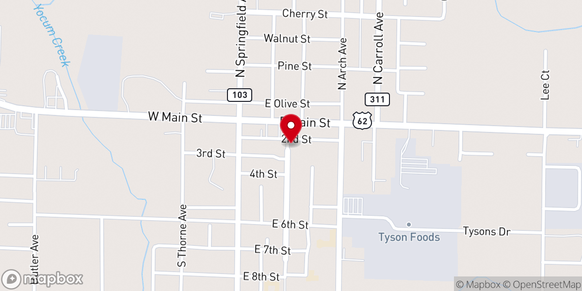 Map showing location of Iglesia De Dios