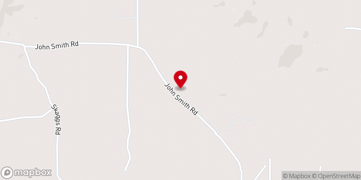 Map showing location of Smith Road Chapel