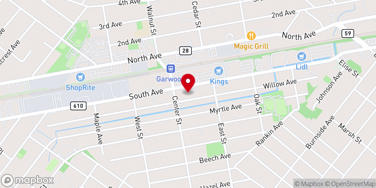 Map showing location of Matrimonios Unidos En Cristo a NJ Non-profit Corporation