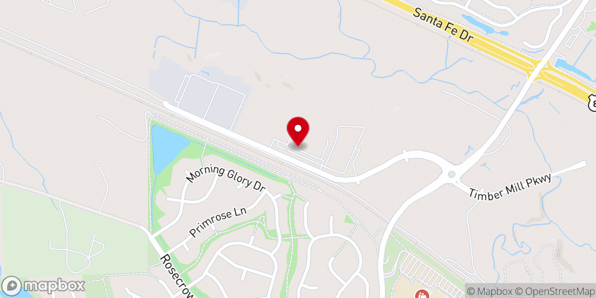 Map showing location of Front Range Church
