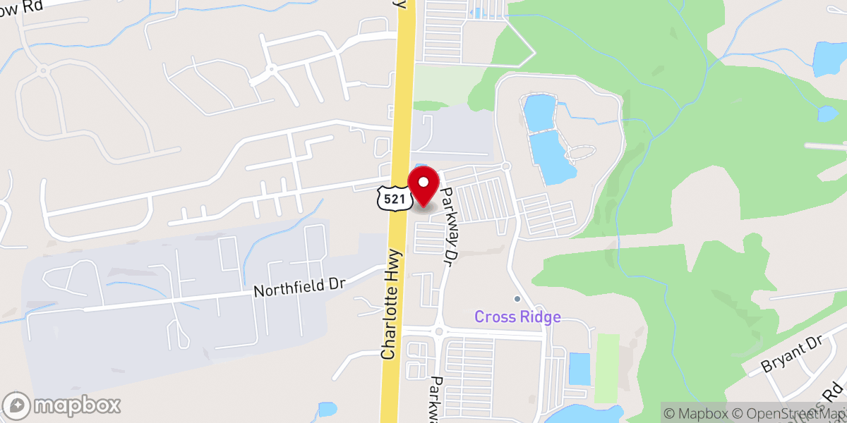 Map showing location of Refuge Ranch Ministries