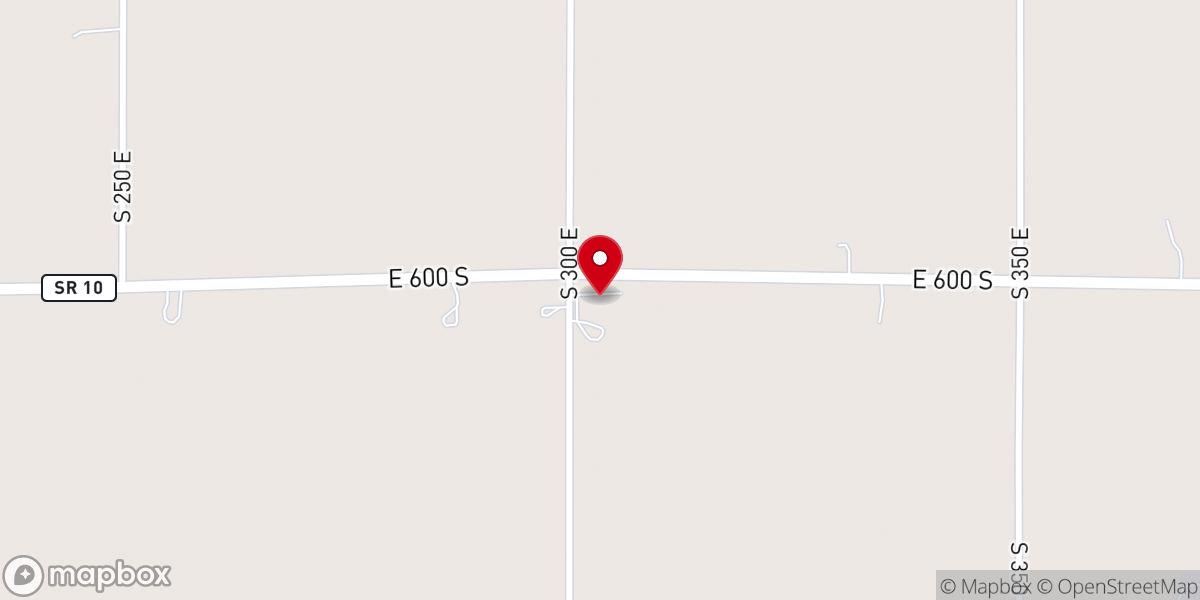 Map showing location of Heartland Church Starke County