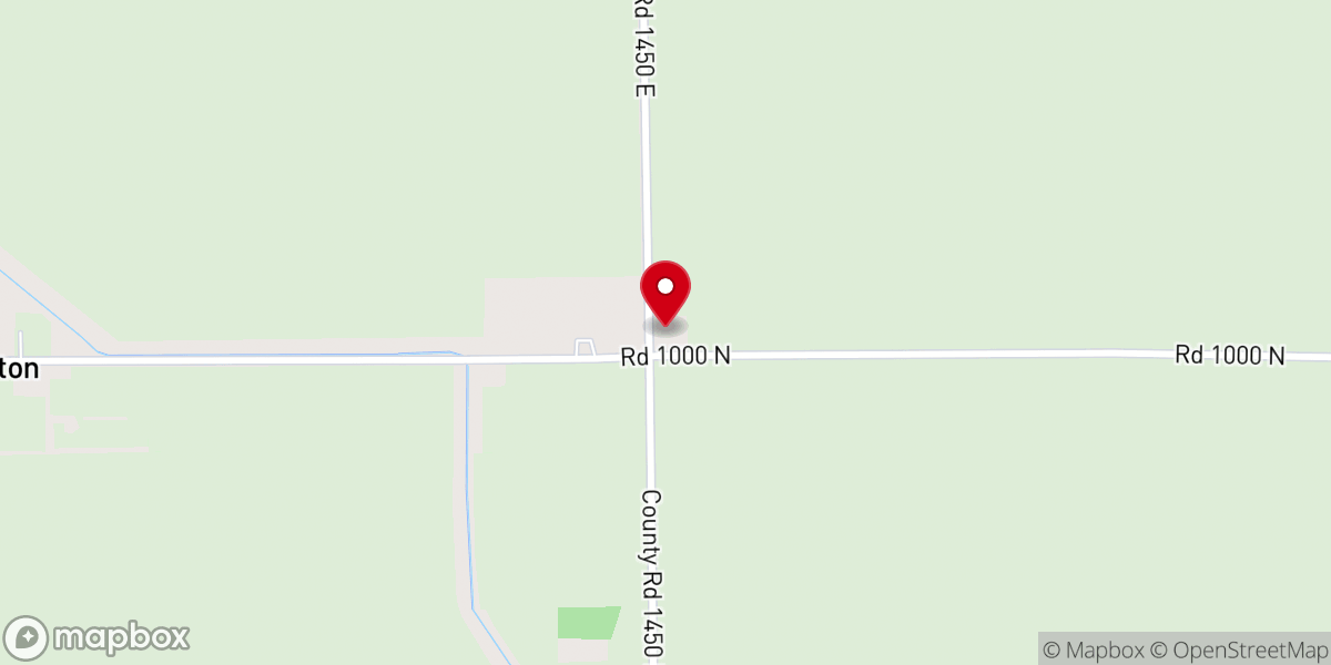 Map showing location of Fairview United Methodist Church