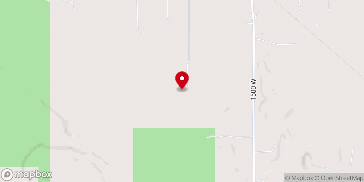 Map showing location of Woodland Bible Camp