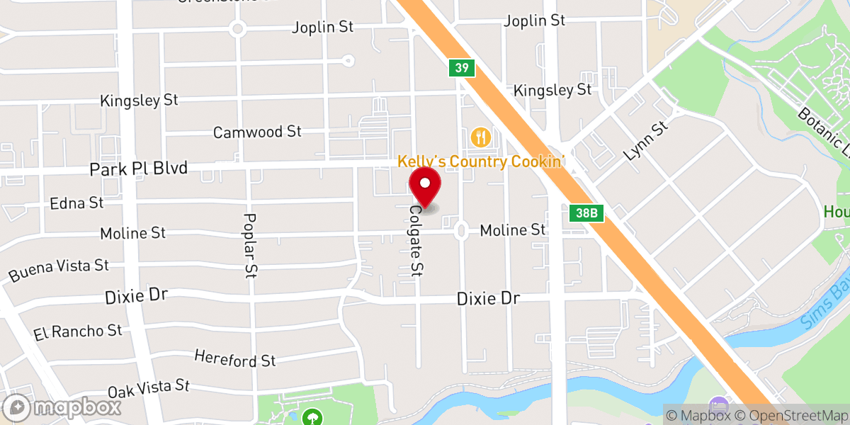 Map showing location of Korean Hanbit Presbyterian Church(한빛장로교회)