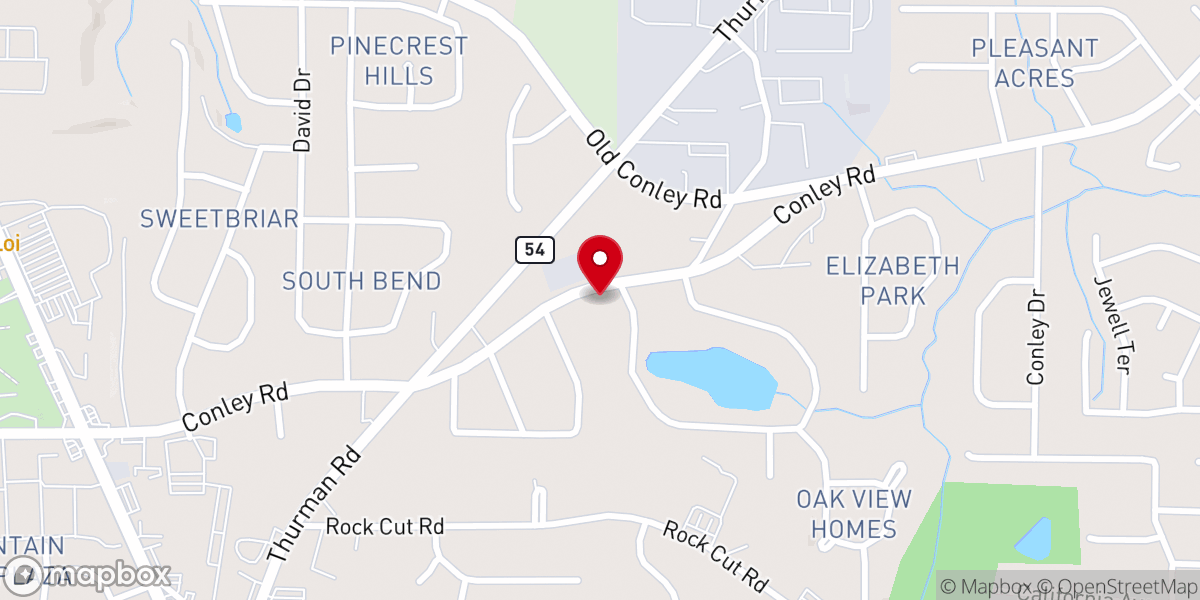 Map showing location of Lifting Jesus Higher Outreach Ministries Inc