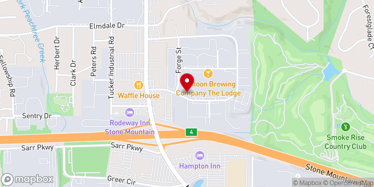 Map showing location of Channel of Blessings Apostolic Ministries Inc