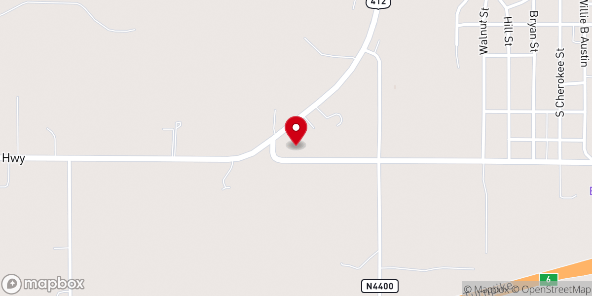 Map showing location of Family Life Center