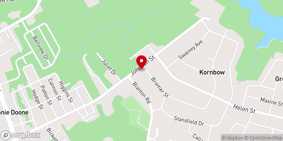 Map showing location of Peace Chapel Evangelical House
