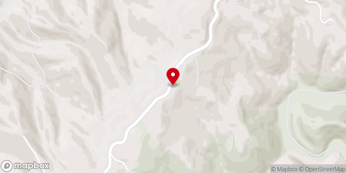 Map showing location of Rugsby Freewill Baptist Church