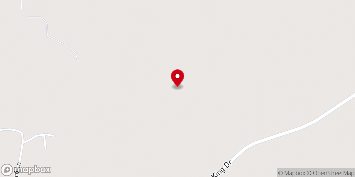Map showing location of Pine Grove Free Will Baptist Church