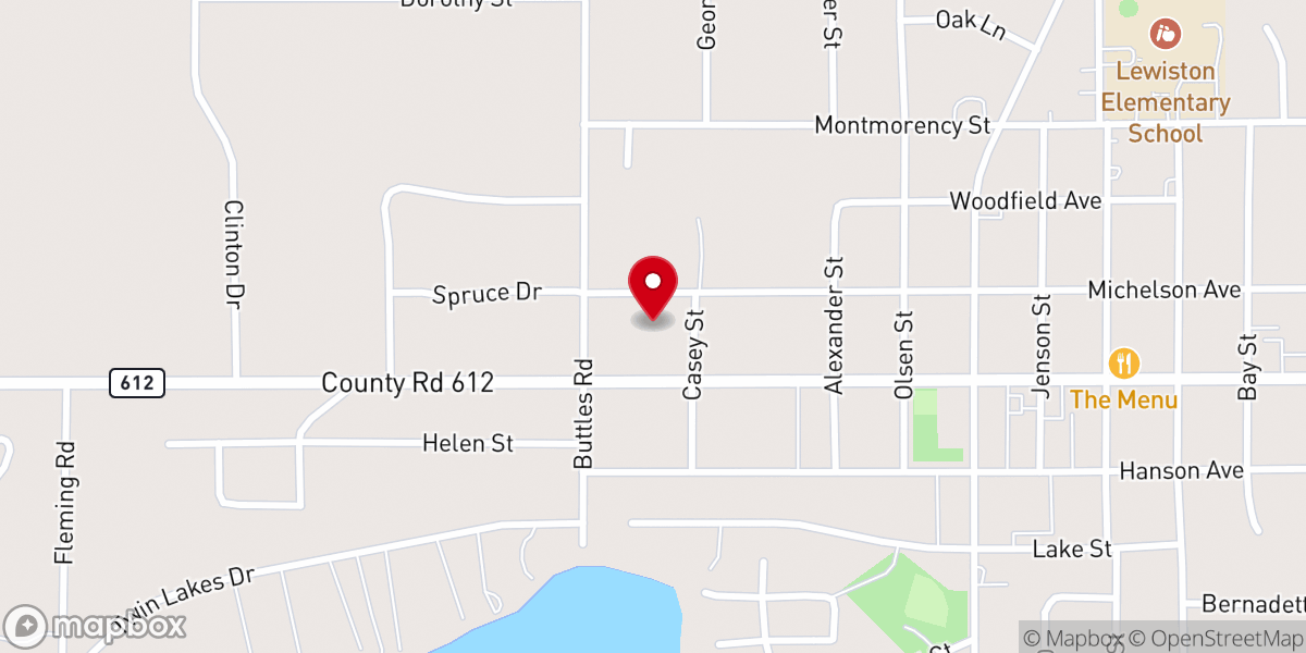 Map showing location of St Francis of Assisi Catholic Church