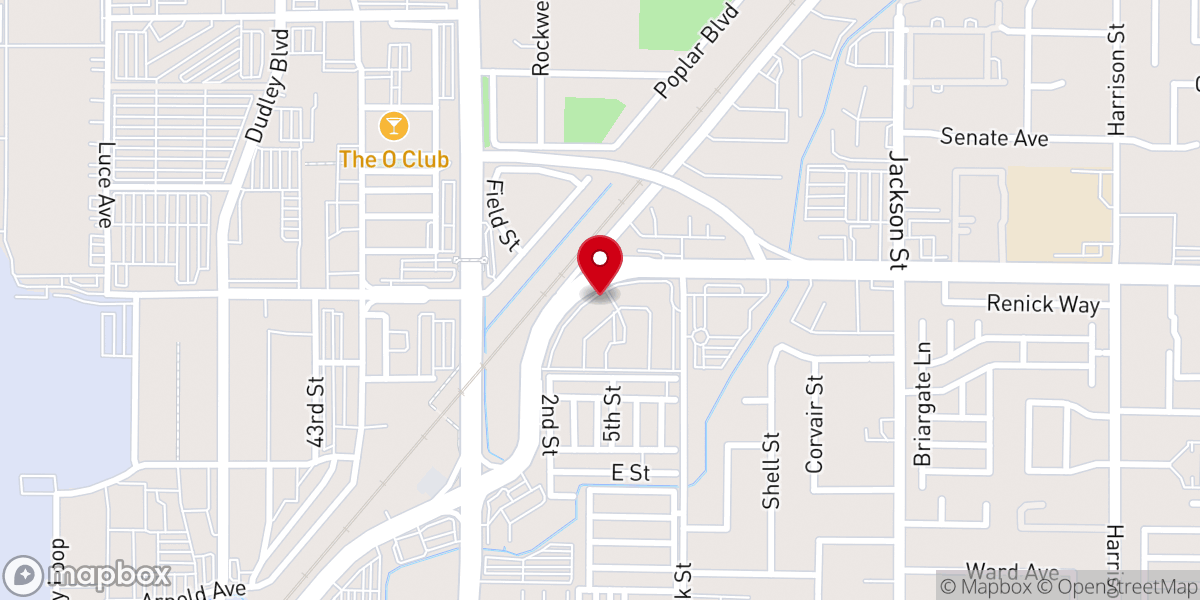 Map showing location of Emanuel Calvary Chapel of Sacramento