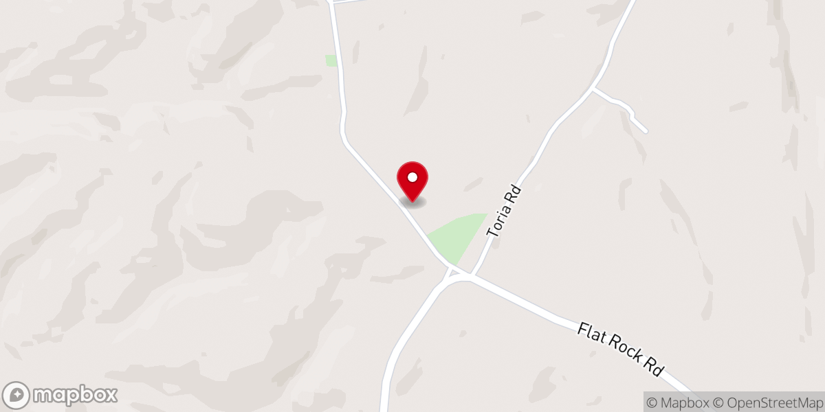 Map showing location of Chestnut Grove Methodist Church