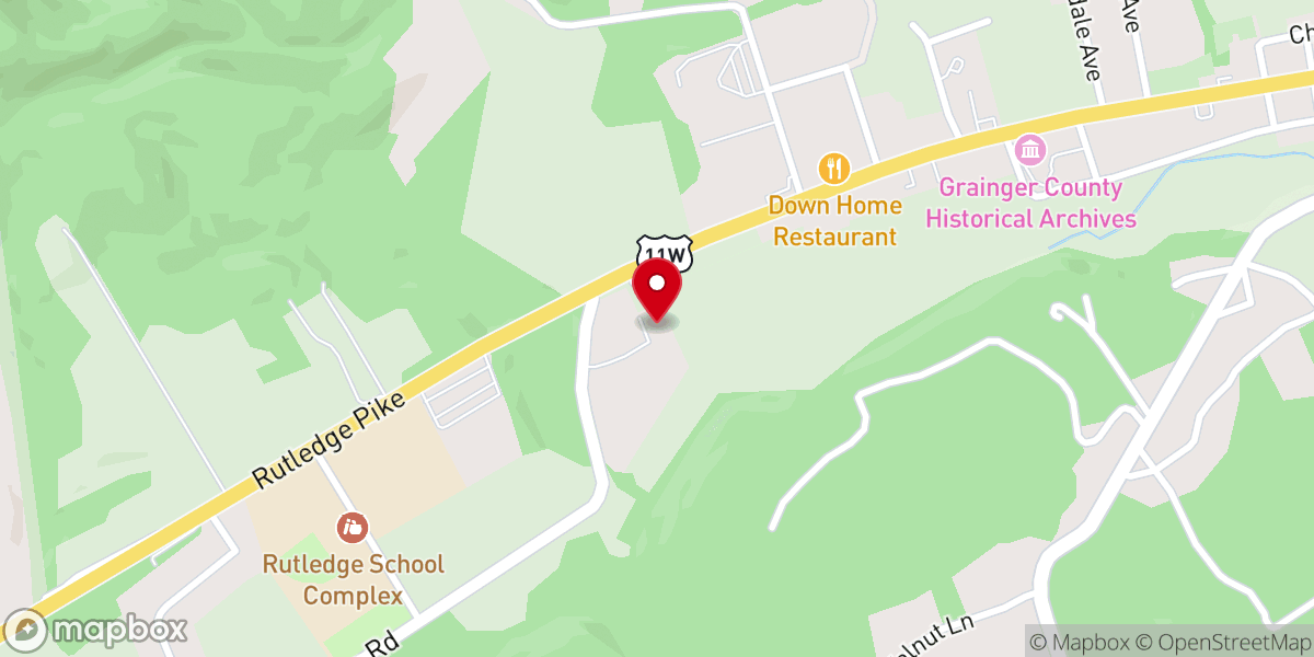 Map showing location of Saint John Paul II Catholic Mission