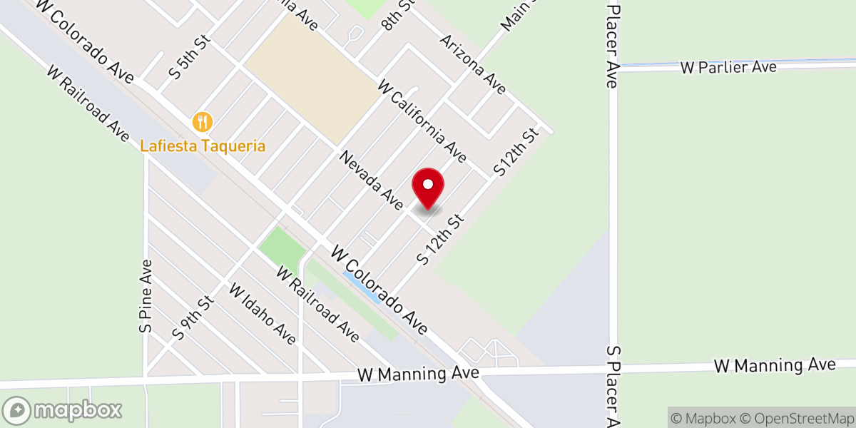 Map showing location of Iglesia Casa Del Alfarero